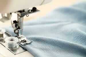 sewing working