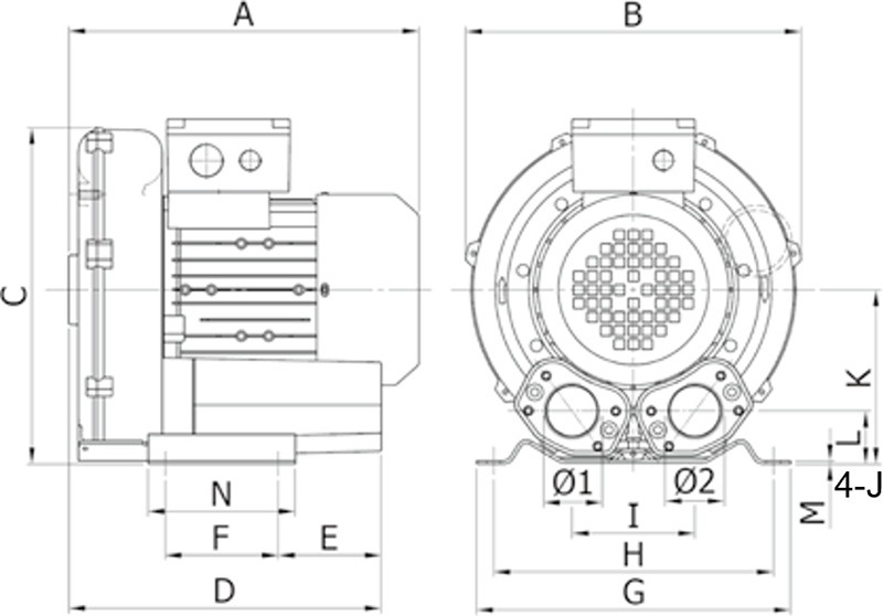 Hohsing - ie1 1s rb10 rb30 z motor dim ie1 1s rb10 rb30 z motor dim