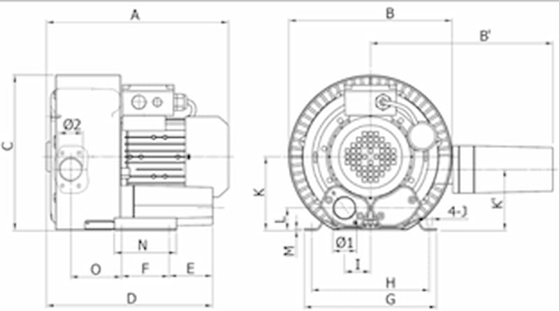 Hohsing - ie1 2s rb30 1 motor dim ie1 2s rb30 1 motor dim