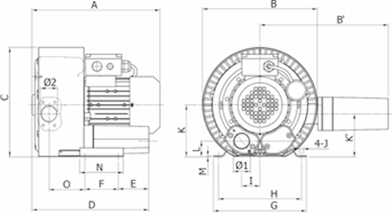 ie3 2s rb30 1 rb40 1 motor dim