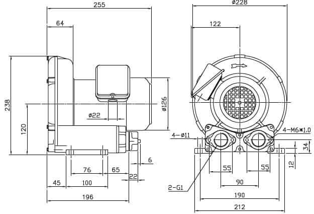 rb20 dimension