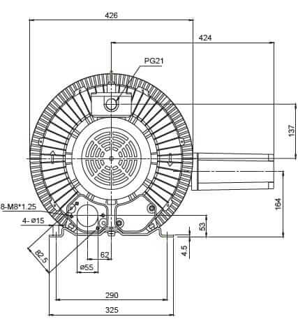 rb60 1 56 dimension side