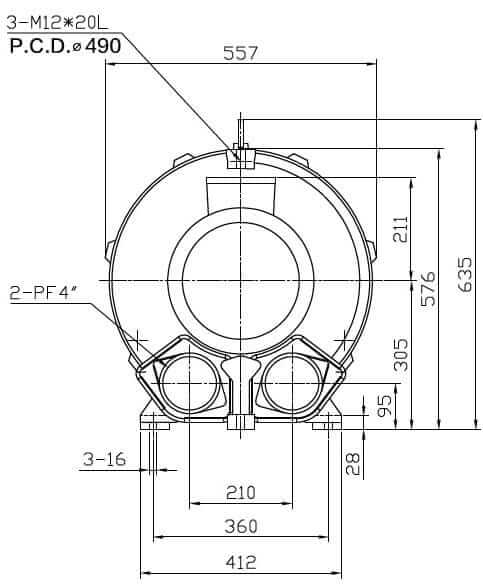 rb90 456 dimesion side